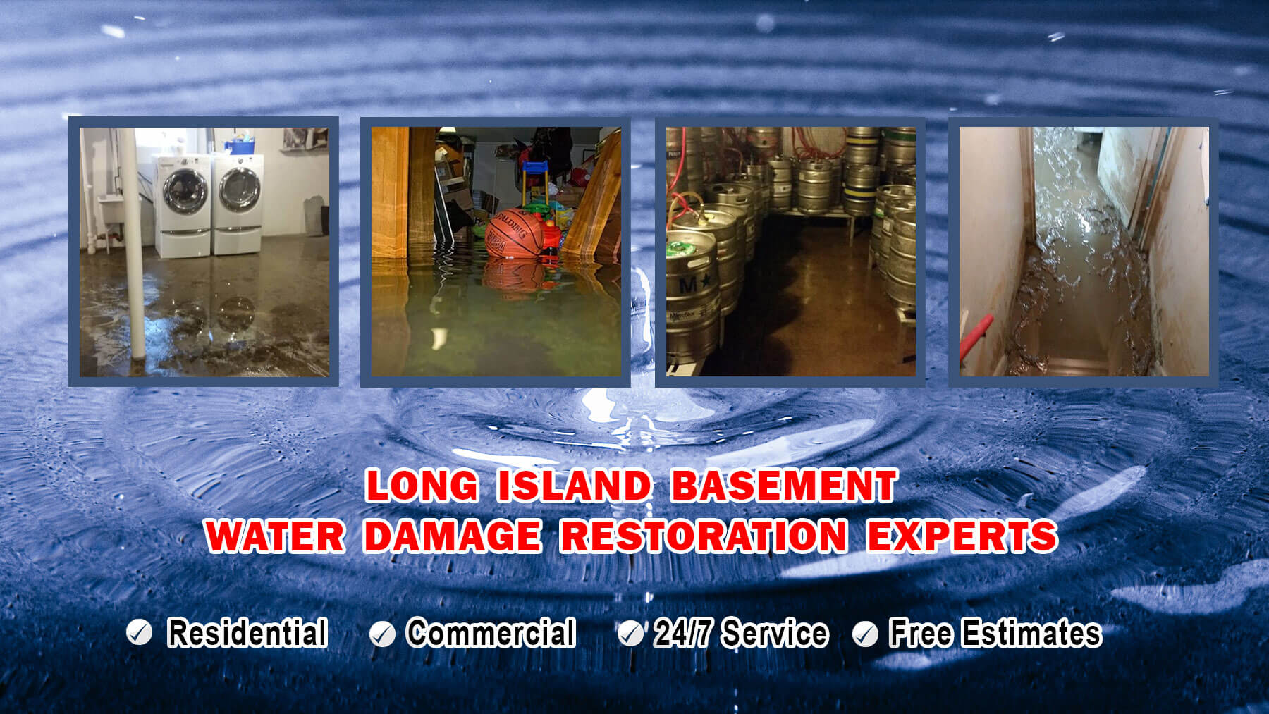 Basement Water Removal Long Island